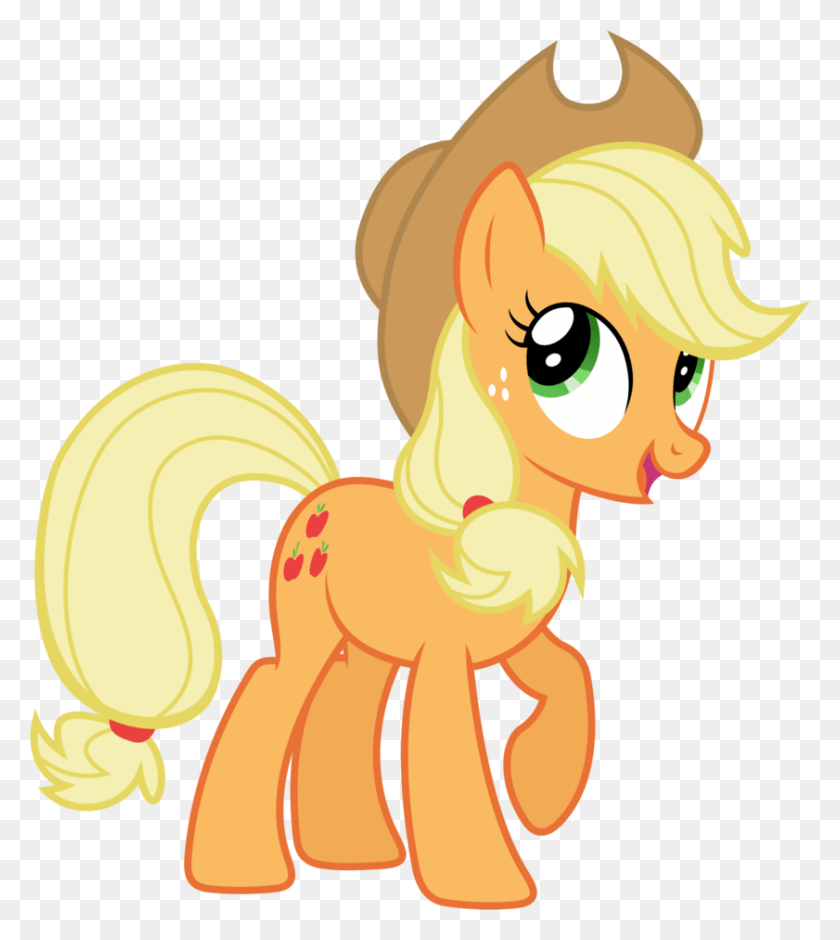 841x949 Another Season 5 Teaser Has Appeared On The Official My Little Pony Filly Applejack, Plant, Food, Fruit HD PNG Download
