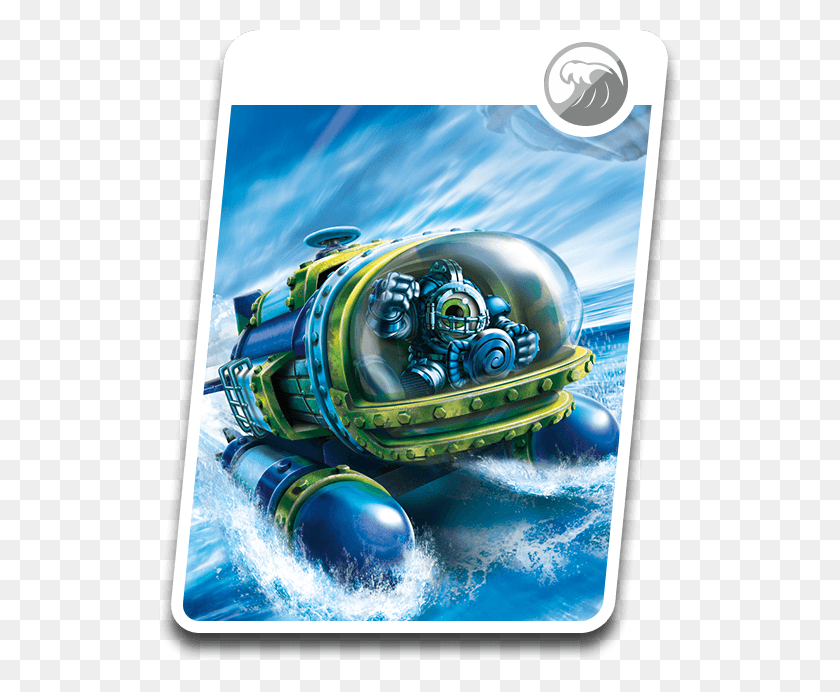 525x632 Descargar Pngotro Elemento Agua Cyclops Super Charger Skylanders Skylanders Dive Bomber, Esfera, Teléfono Móvil, Teléfono Hd Png
