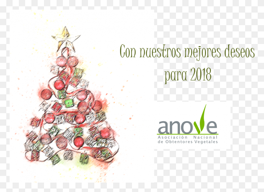 1194x844 Anove Os Desea Feliz Navidad Y Prspero Anove, Graphics, Plant HD PNG Download