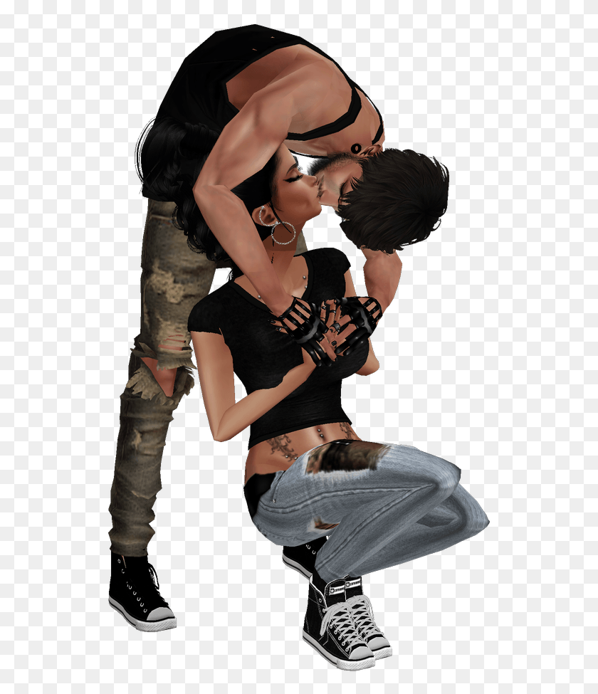 543x915 Answer Imvu Couples, Dance Pose, Leisure Activities, Clothing HD PNG Download