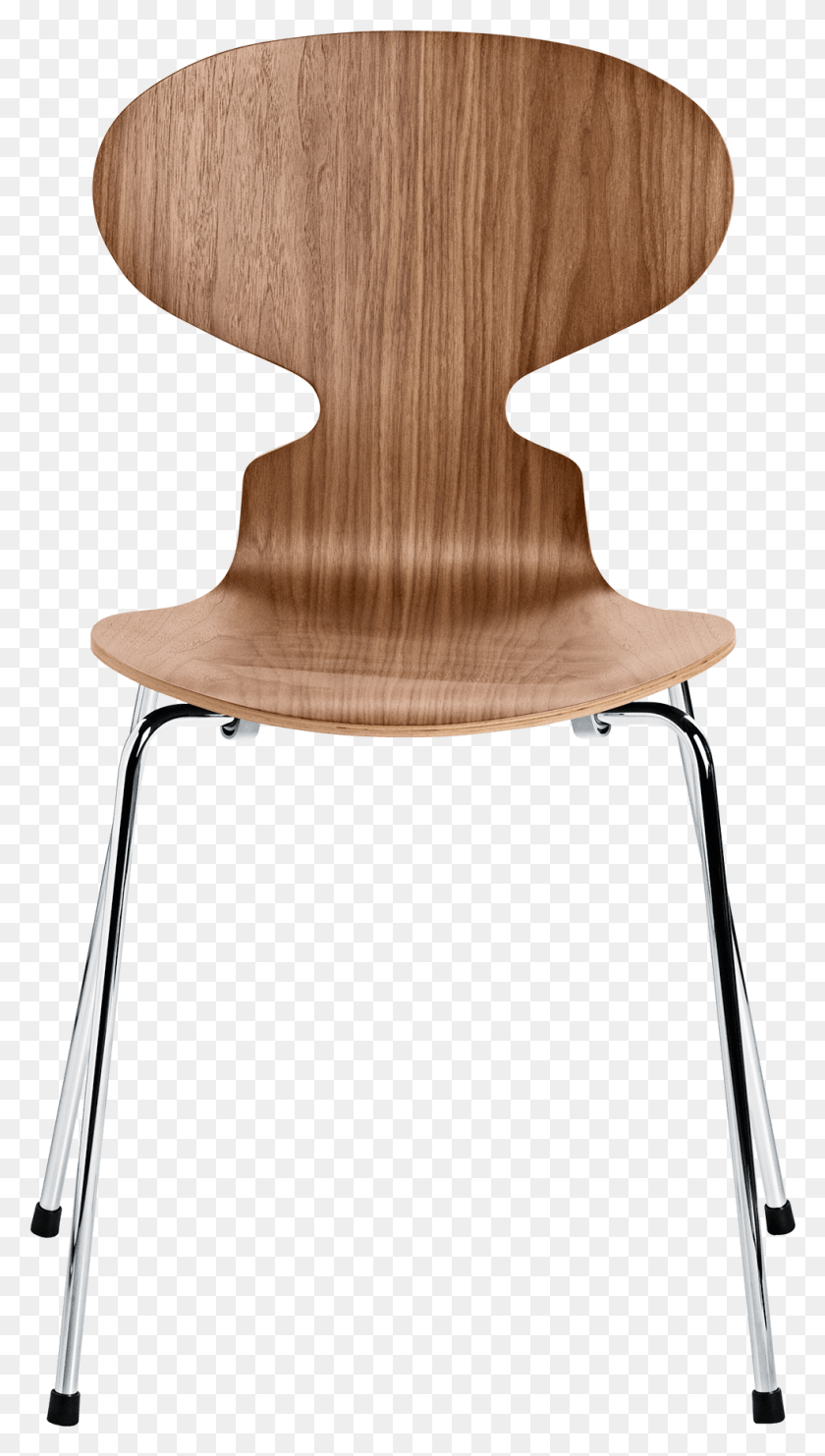 983x1794 Ant Chair Arne Jacobsen Walnut Ant Chair Arne Jacobsen, Furniture, Lamp, Cushion HD PNG Download