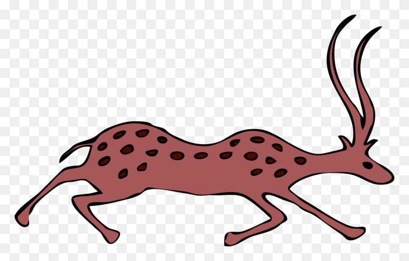 1227x750 Antelope Deer Pronghorn Drawing Animated Antelope, Wildlife, Animal, Amphibian HD PNG Download