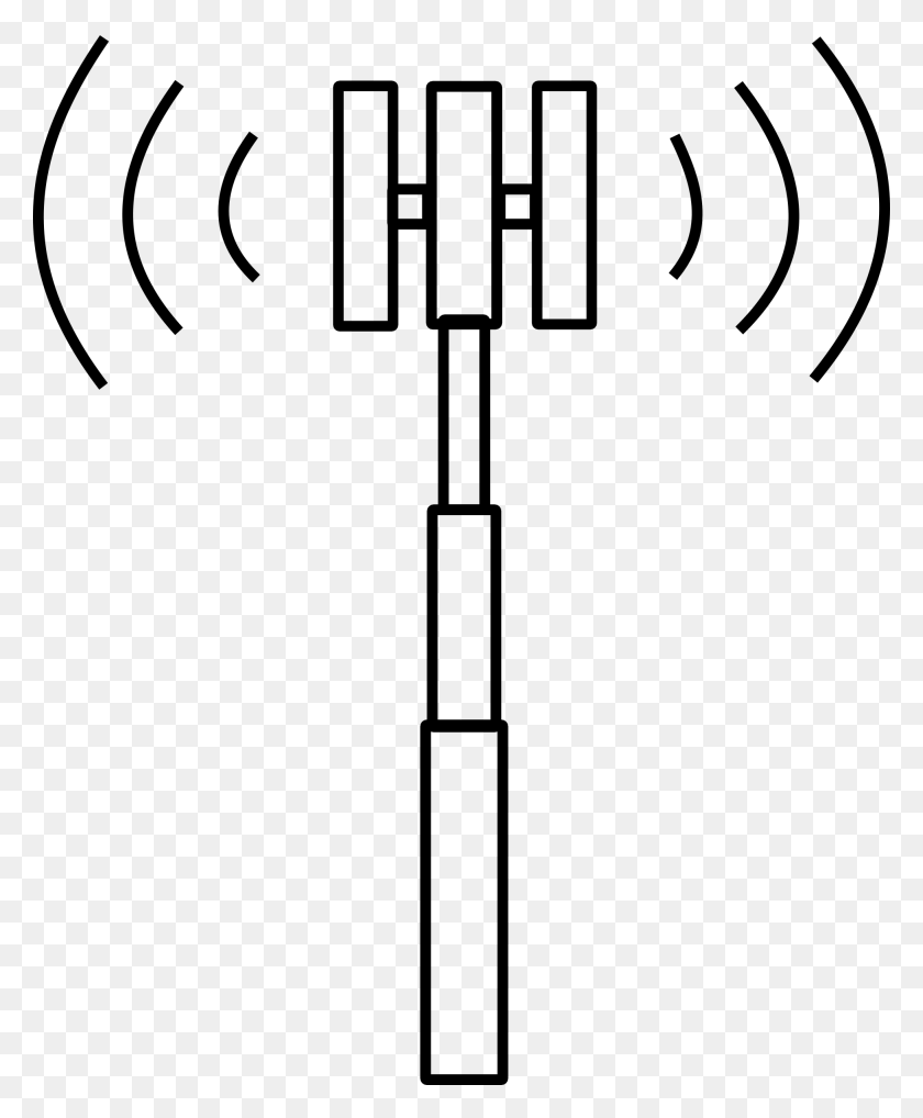 1953x2400 Antenna Clipart Cell Phone Tower Cell Phone Tower Clipart, Gray, World Of Warcraft HD PNG Download