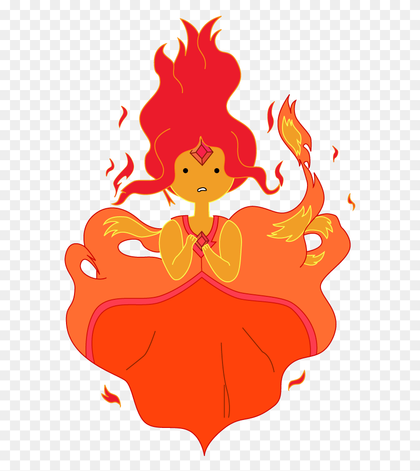 583x881 Antes Decan Que Quien Bien Te Quera Te Hara Llorar Adventure Time Flame Princess Drawing, Fire, Stomach, Cupid HD PNG Download
