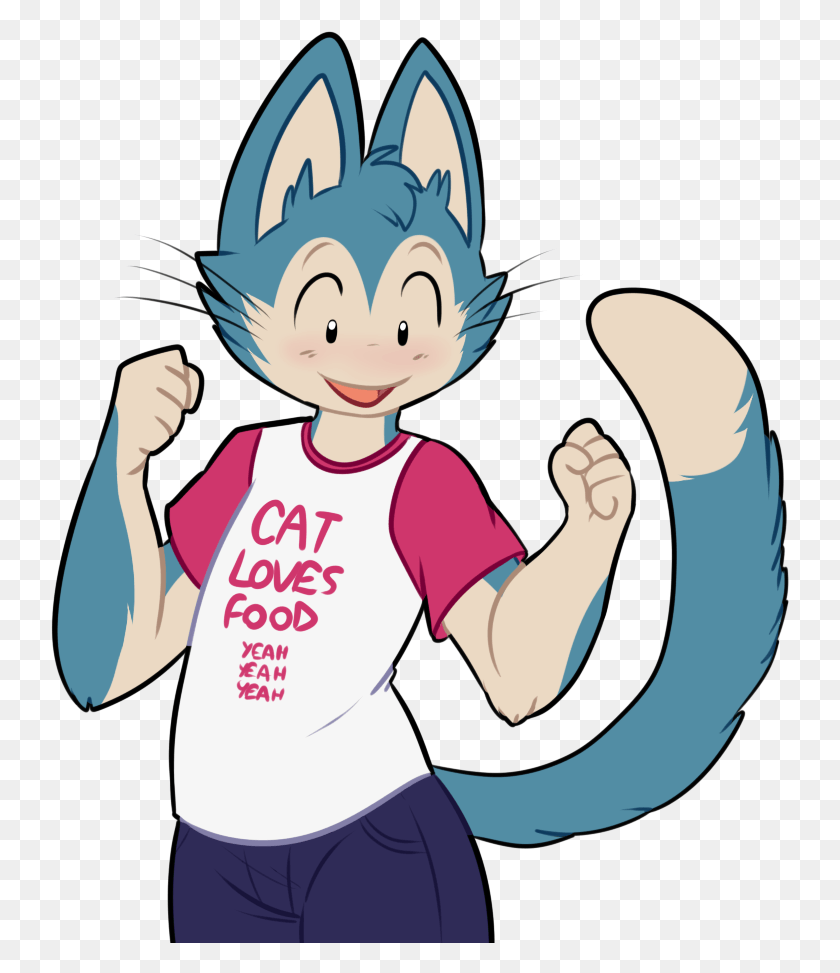 739x913 Anthro Puar Was My Best Creation Cartoon, Clothing, Apparel, Arm HD PNG Download