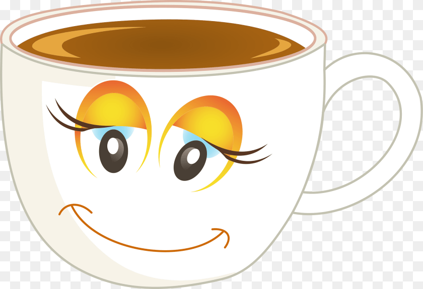 1920x1315 Anthropomorphic Clipart, Cup, Beverage, Coffee, Coffee Cup Sticker PNG