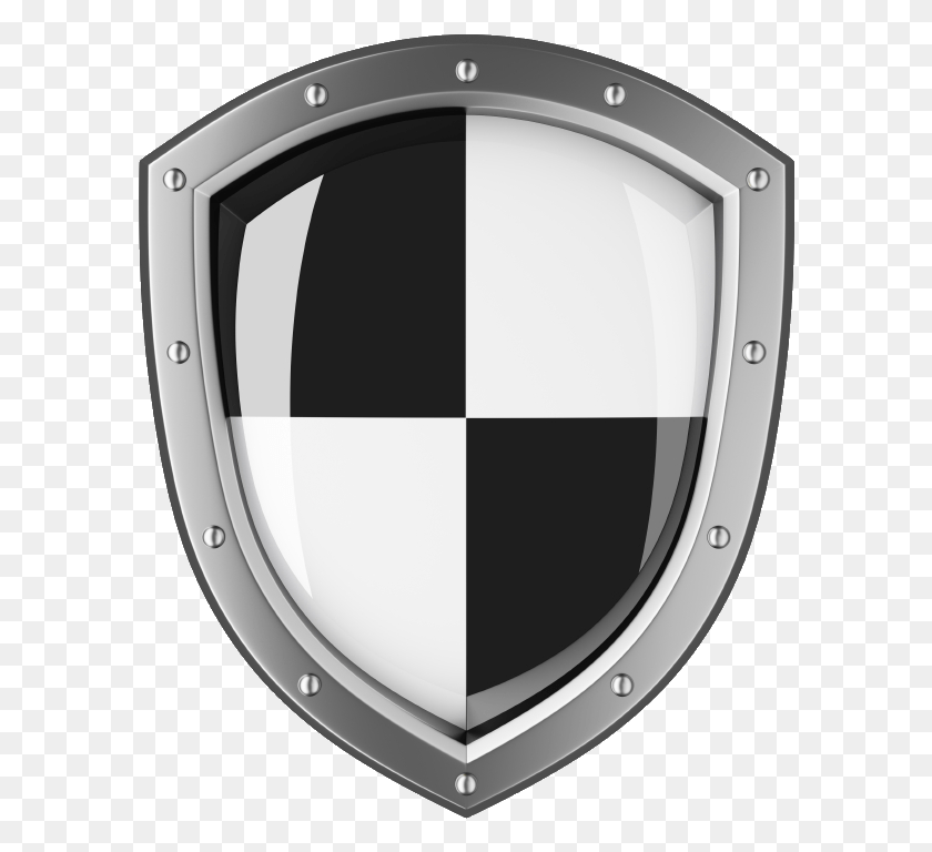 592x708 Anti Theft Measures Silver Shield Transparent, Armor HD PNG Download