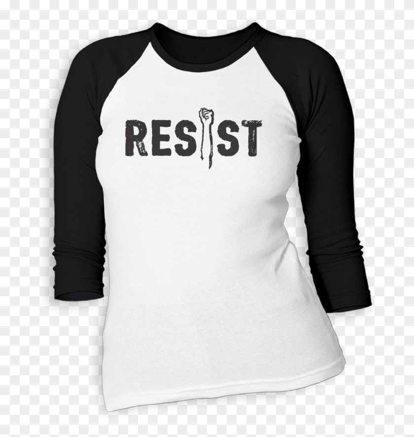 689x825 Descargar Png / Camiseta Anti Trump Power Fist Png