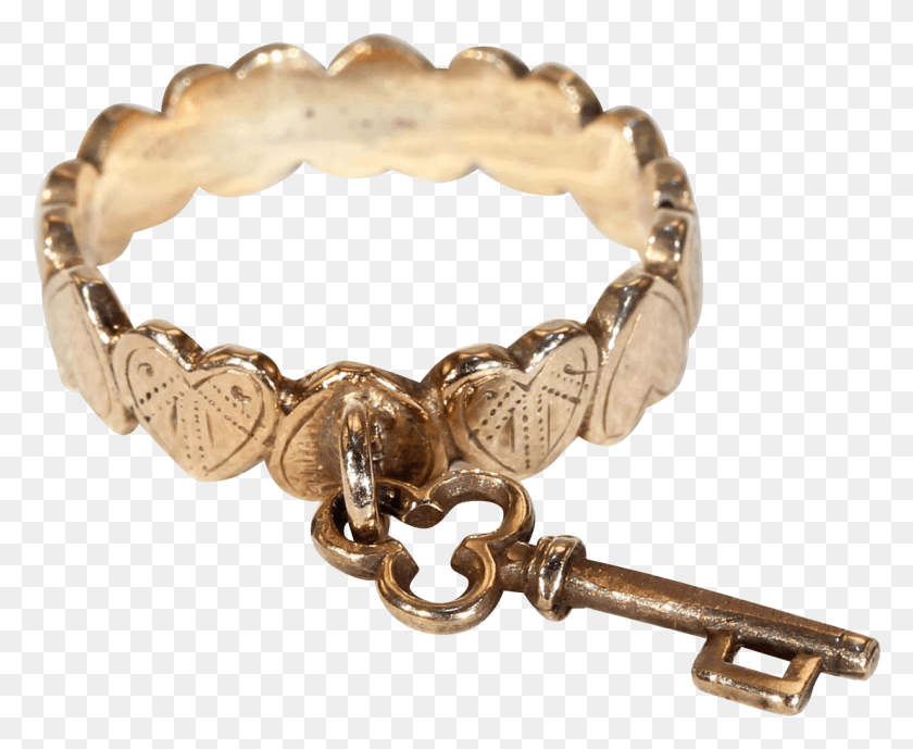 1232x994 Antique 39key To My Heart39 Gold Charm Ring Park City Charms Jewelry Transparente, Accessories, Accessory, Person HD PNG Download