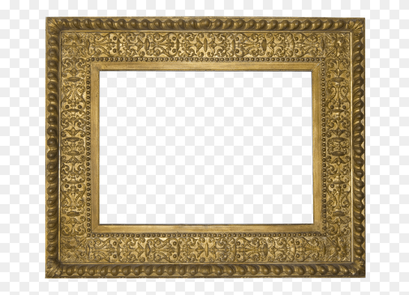 670x547 Antique Frame Gold Frames High Resolution, Rug, Mirror HD PNG Download