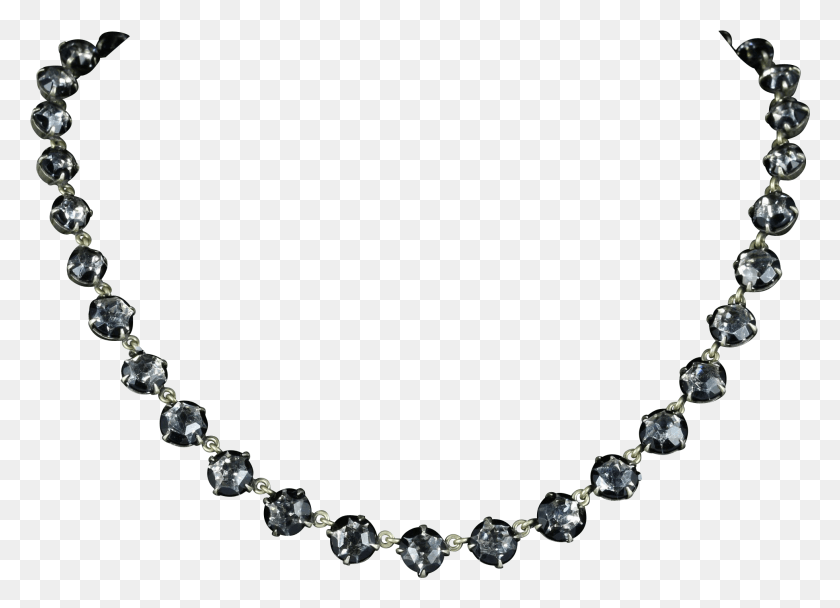 1960x1378 Antique Georgian Paste Necklace Circa Dots Spiral, Jewelry, Accessories, Accessory Descargar Hd Png