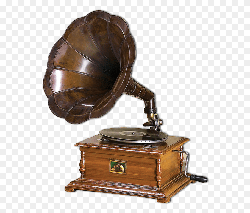 562x654 Antique Gramophone, Helmet, Clothing, Apparel HD PNG Download