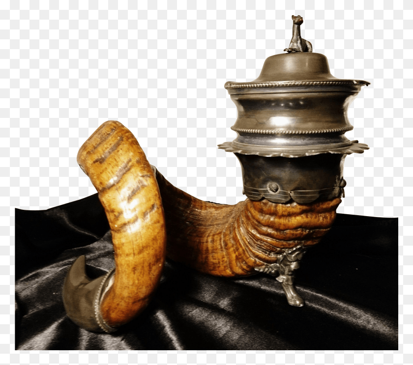 2049x1796 Antique Ram Horn And Pewter Snuff Mull Victorian Table Still Life Photography, Smoke Pipe, Bronze HD PNG Download