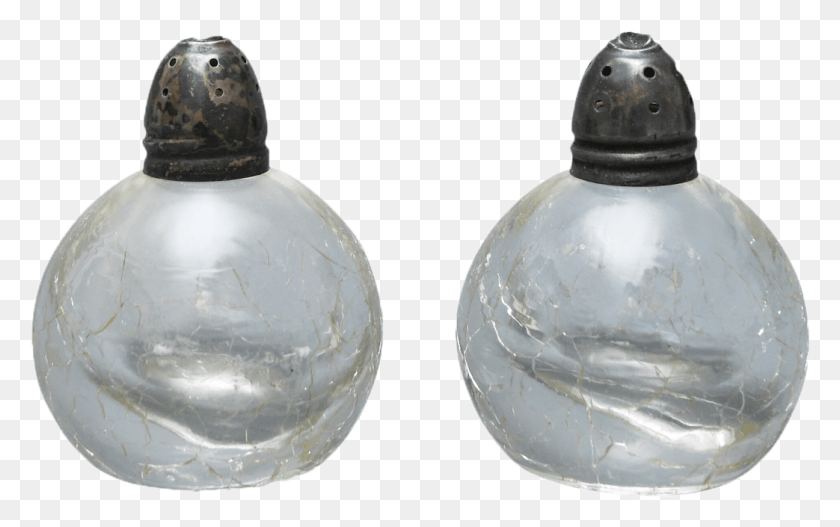 1043x625 Antique Set Of Glass And Silver Pewter Salt And Pepper, Snowman, Winter, Snow HD PNG Download