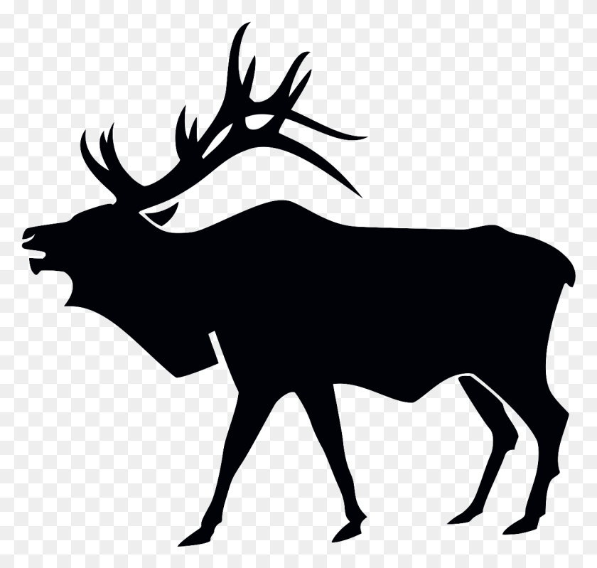 1207x1145 Antler Rub Cliparts Elk Vector, Mammal, Animal, Wildlife HD PNG Download