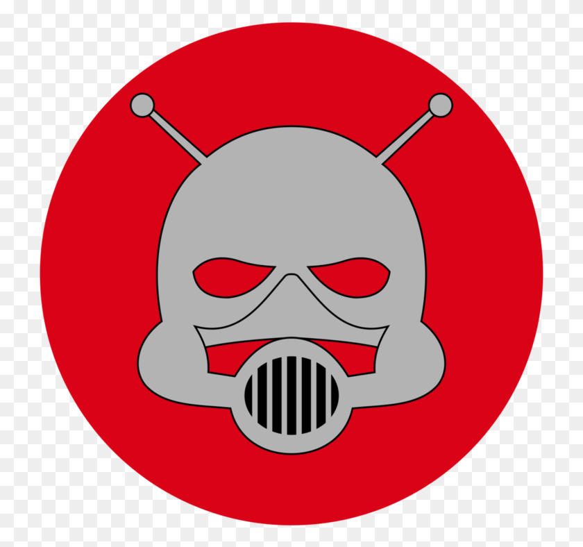 727x728 Antman Clipart Ant Man Symbol Mcu, Logo, Trademark, Label HD PNG Download