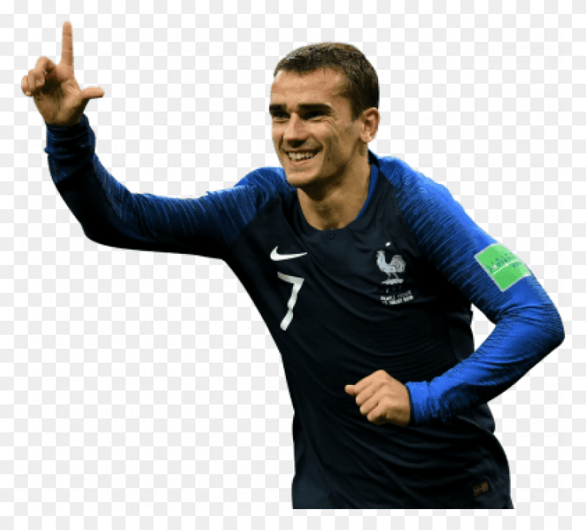 850x763 Antoine Griezmann Images Background 2018 World Cup Griezmann, Person, Human, Sleeve HD PNG Download
