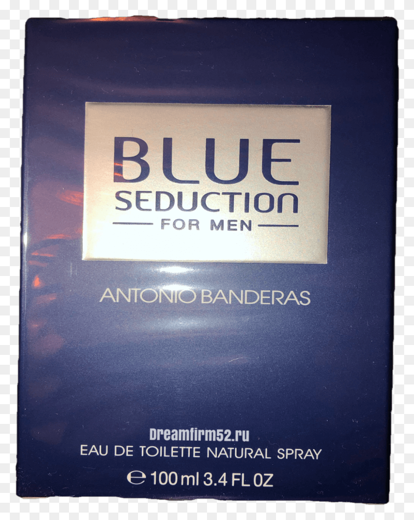 1052x1343 Antonio Banderas Blue Seduction Tvoda Muzh 100ml Book Cover, Text, Advertisement, Poster HD PNG Download