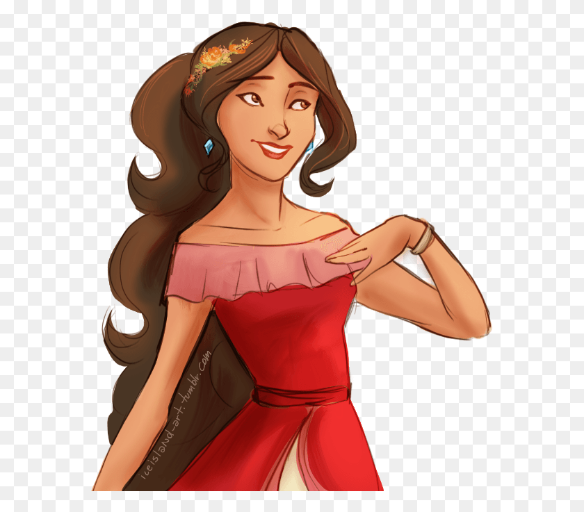 579x677 Any Elena Of Avalor Fans Out There Cartoon, Female, Person, Human HD PNG Download