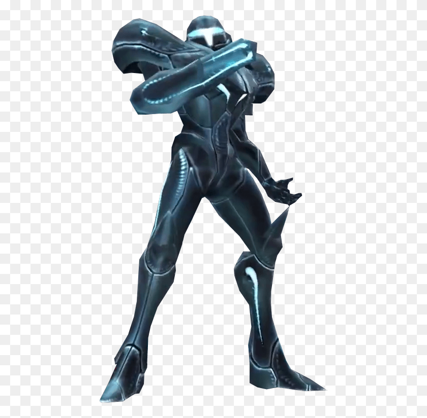 449x764 Anybody Feel Like It39s Wrong For Samus To Have A Dark Super Smash Bros 4 Dark Samus, Alien, Cape, Clothing HD PNG Download