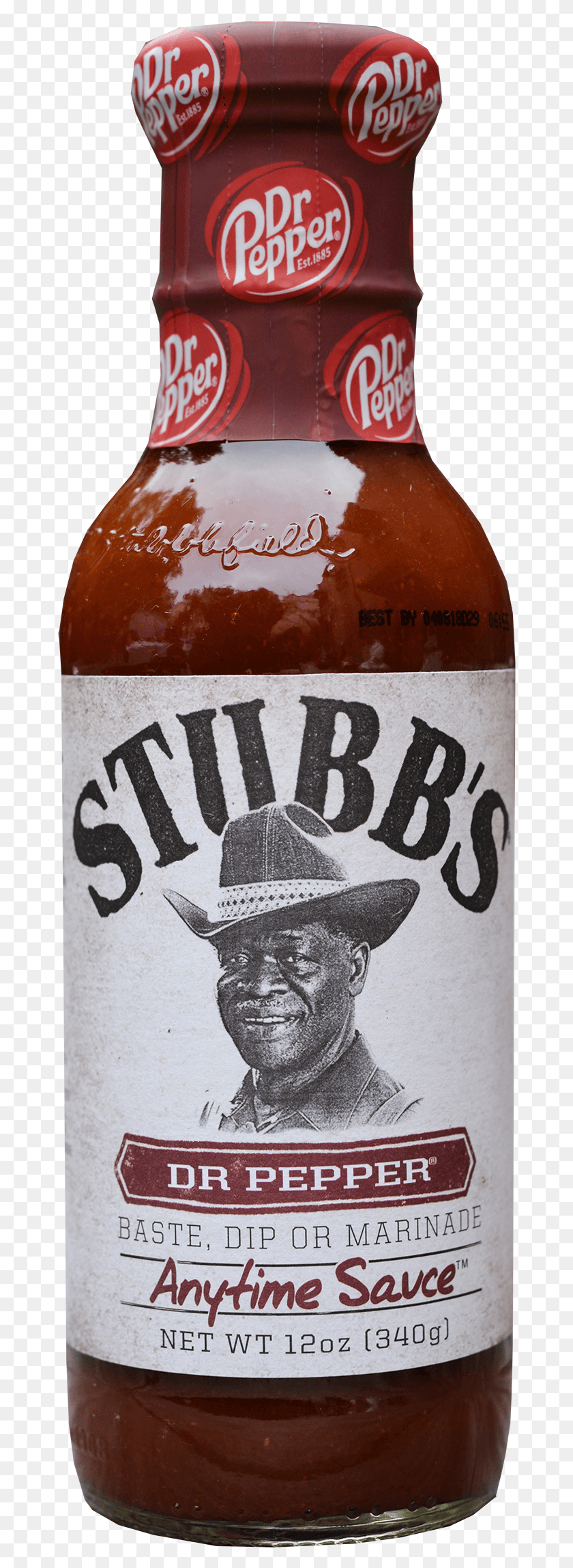 672x2236 Anytime Sauces Stubb39s Bbq Sauce Dr Pepper, Beer, Alcohol, Beverage HD PNG Download