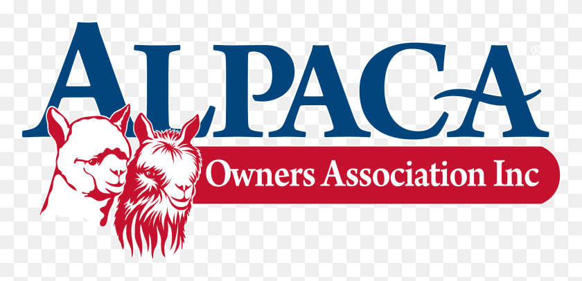 2466x1095 Aoa Logo For Dark Backgrounds Print Alpaca Owners Association Information, Label, Text, Symbol HD PNG Download