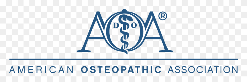 1025x288 Aoia Chooses Carecloud As Exclusive Partner To Deliver American Osteopathic Association, Logo, Symbol, Trademark HD PNG Download