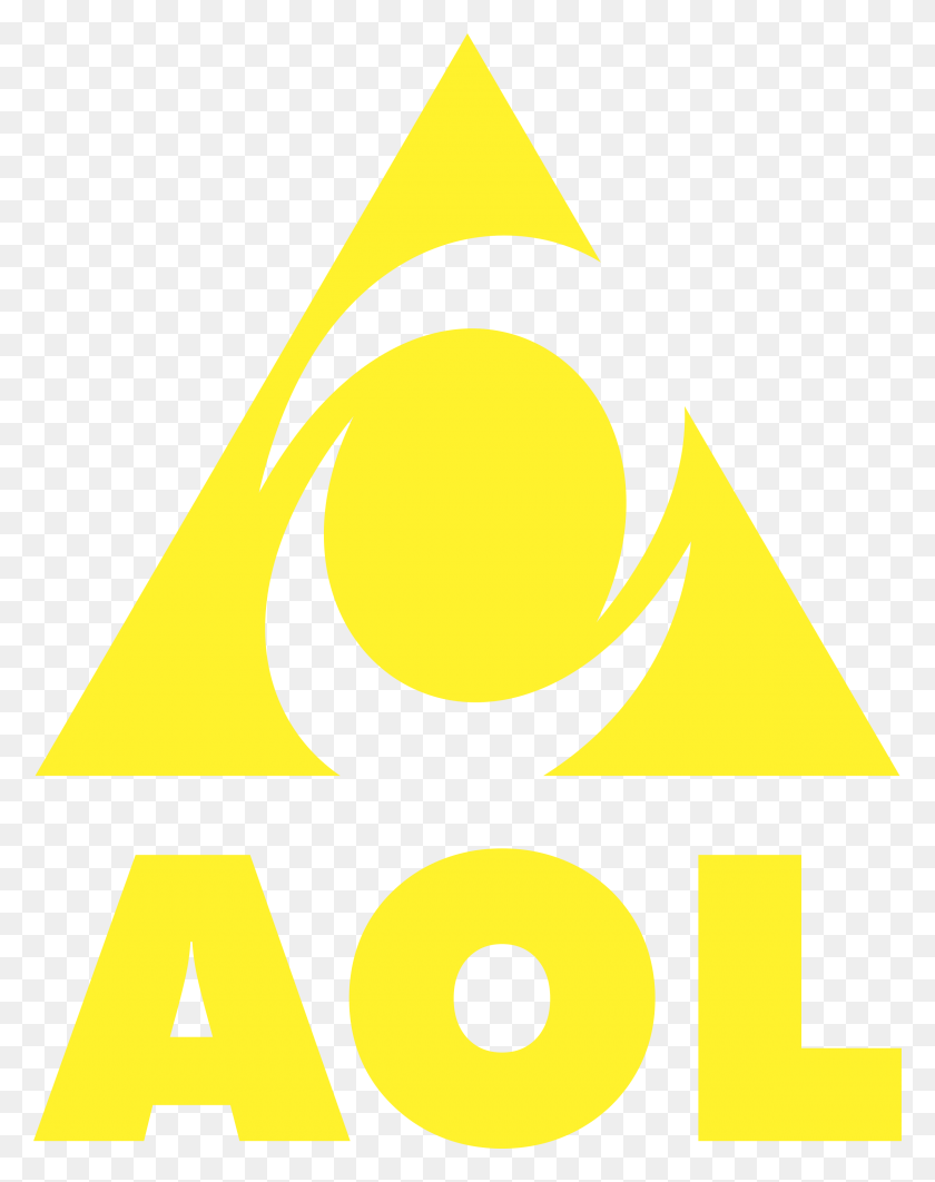 2400x3085 Логотип Aol Прозрачный Логотип Aol, Символ, Логотип, Товарный Знак Hd Png Скачать