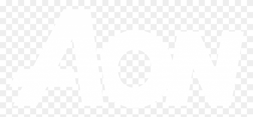 1024x432 Aon Logo Logo Sponsor White, Number, Symbol, Text HD PNG Download
