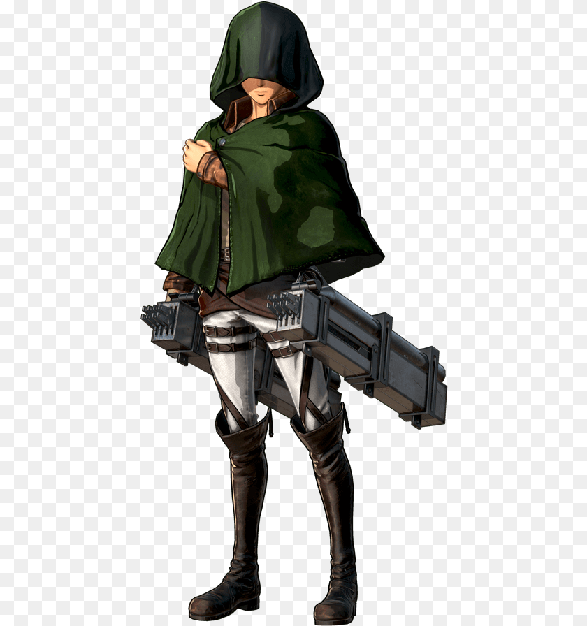 441x896 Aot Survey Corps Cape, Fashion, Adult, Person, Female Clipart PNG