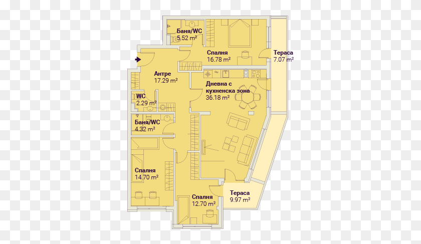 333x427 Apartment D20 Floor Plan, Floor Plan, Diagram, Plot HD PNG Download