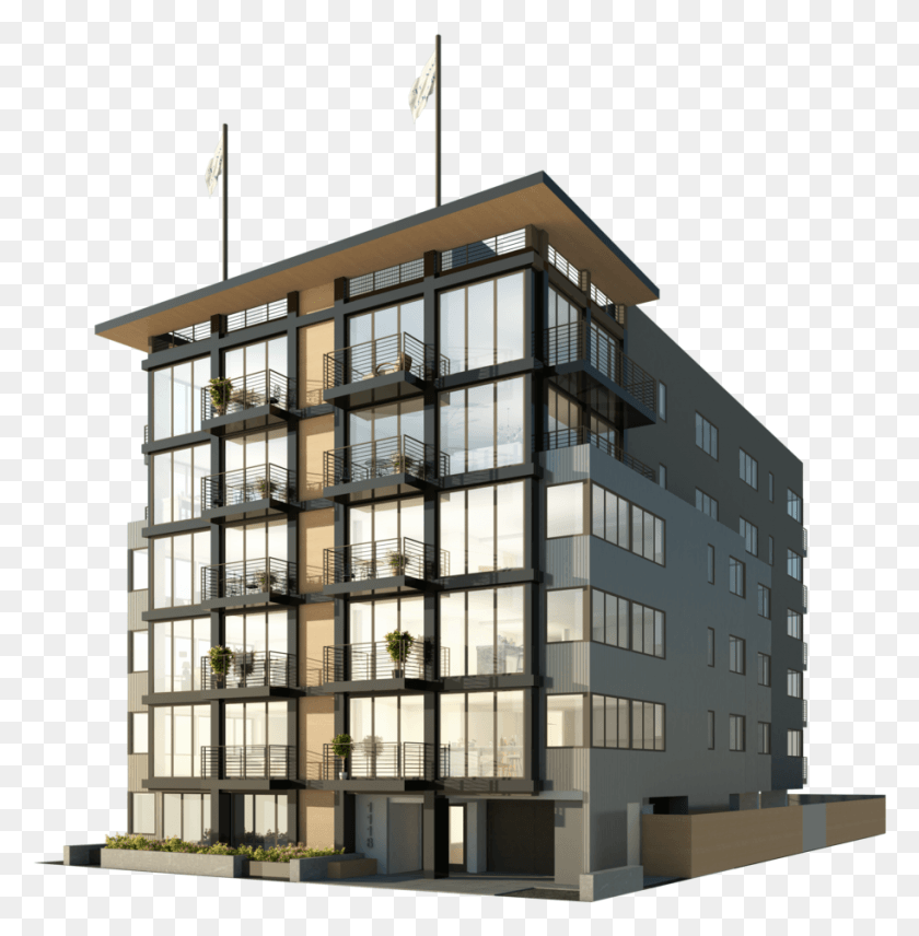 913x932 Apartment House Building Renting Transparent Background Apartment House, Office Building, Condo, Housing HD PNG Download