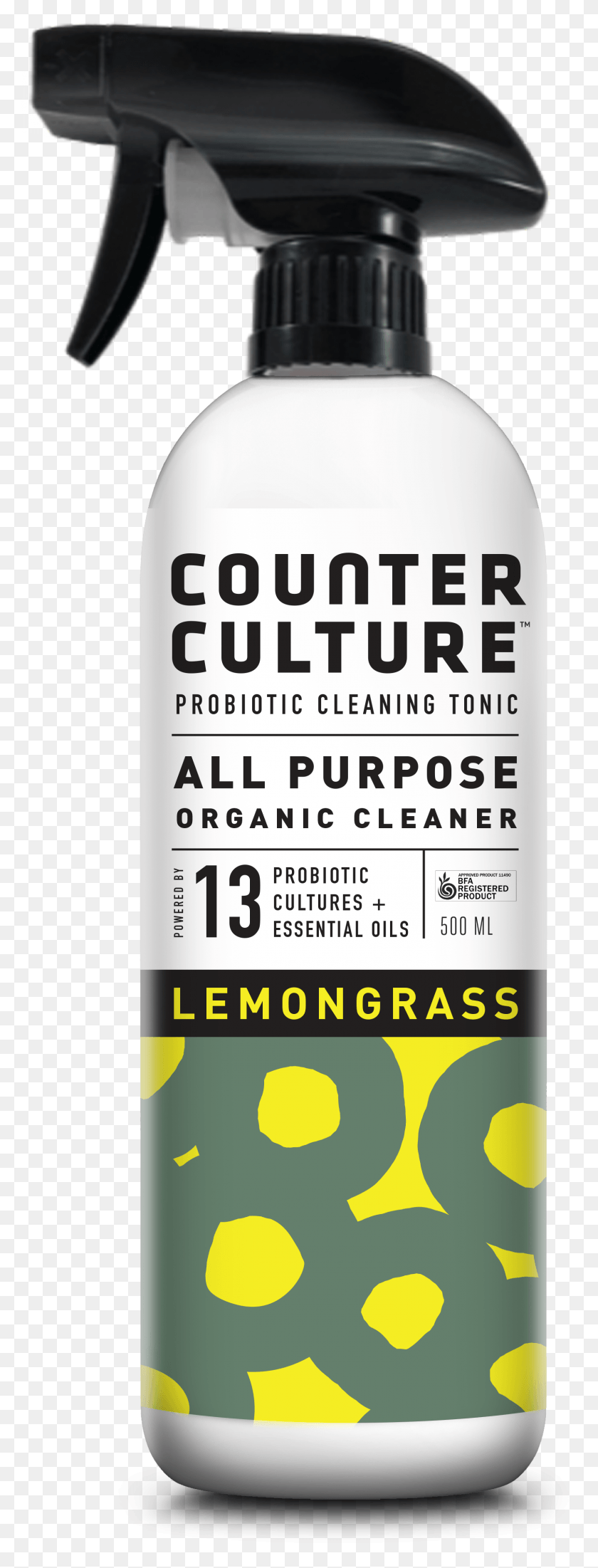1521x4178 Очиститель Для Культивирования Apc Lemongrass Counter Culture Cleaner, Шейкер, Бутылка, Олово Hd Png Скачать