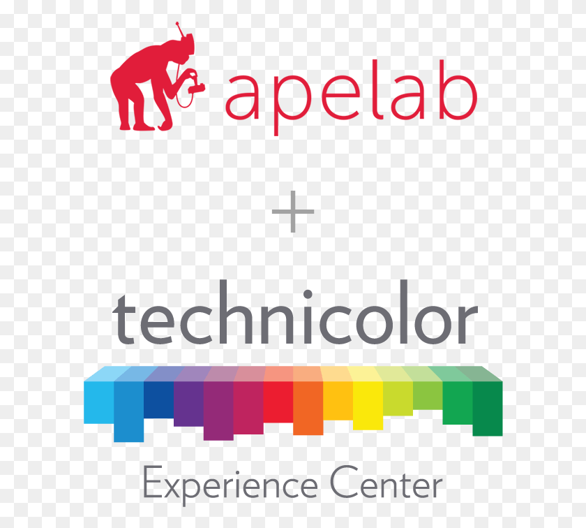 603x696 Apelab Collaborates With The Technicolor Experience Post Production Company Logo, Text, Graphics HD PNG Download