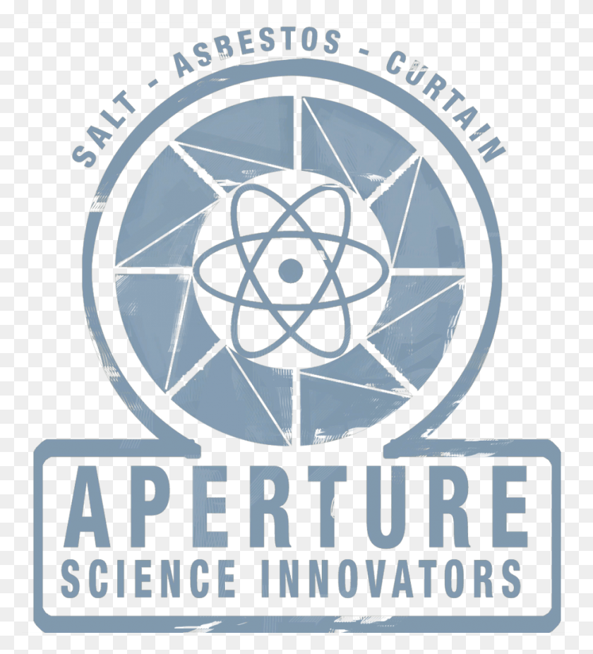 923x1025 Aperture Science Portal 2 Old Aperture Logo, Symbol, Trademark, Text HD PNG Download