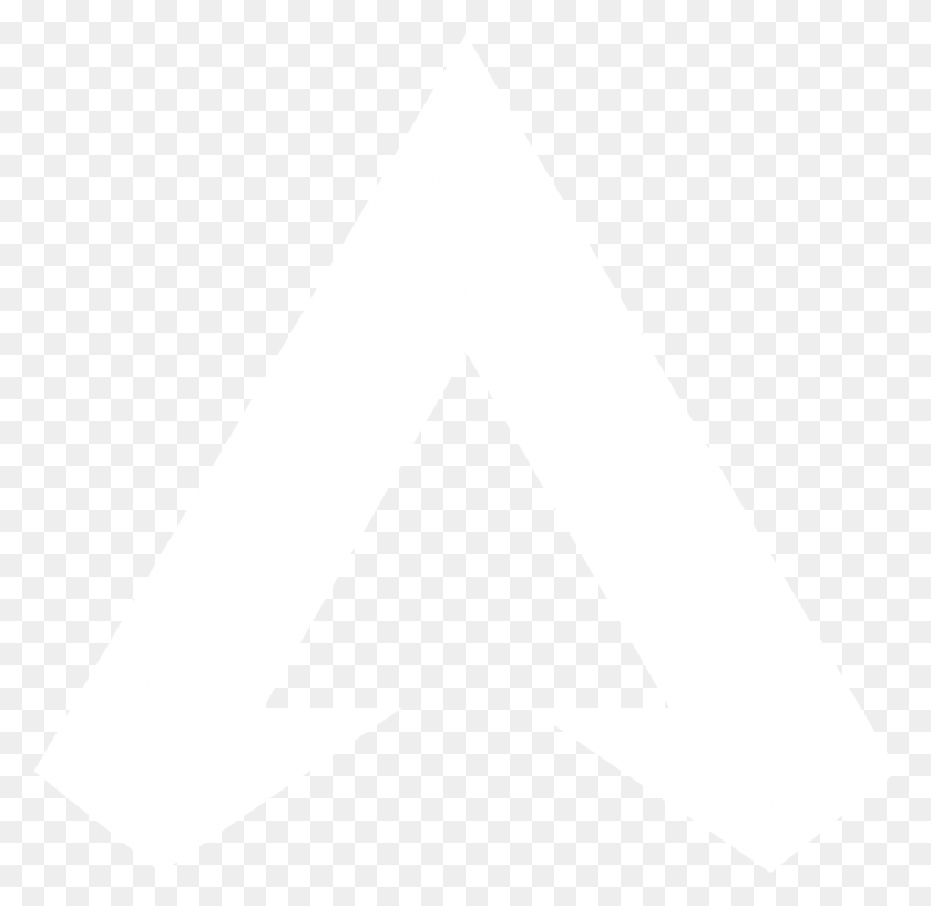 1031x1001 Символ Apex Legends Белый Черный Логотип Apex Legends, Треугольник, Стрелка Png Скачать