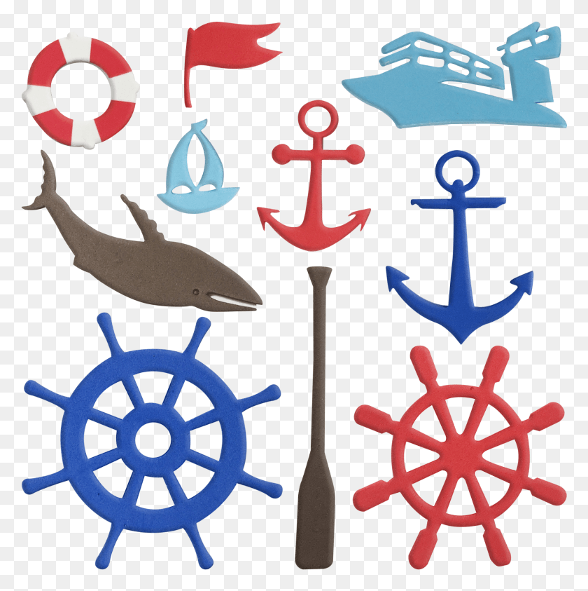 1686x1694 Aplique Ades 7 Cm Diversos Marinheiro Barco Pirata Volante, Emblema, Símbolo, Cruz Hd Png