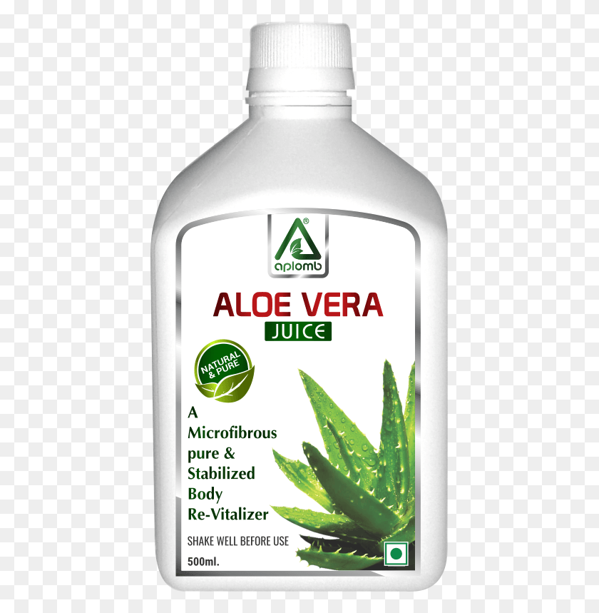 417x799 Aplomb Aloe Vera Juice Aplomb Health Care Ltd, Plant, Beverage, Drink HD PNG Download