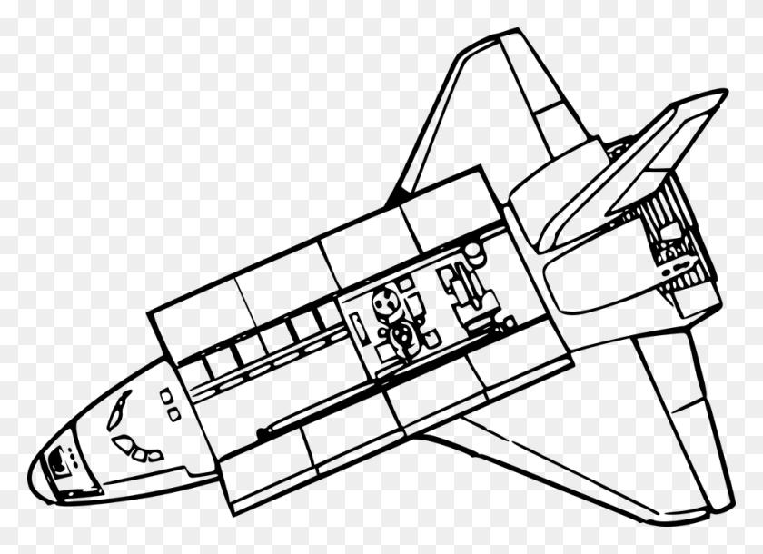 960x678 Apollo 13 Clipart Space Shuttle Outline Image Of Spaceship, Gray, World Of Warcraft HD PNG Download