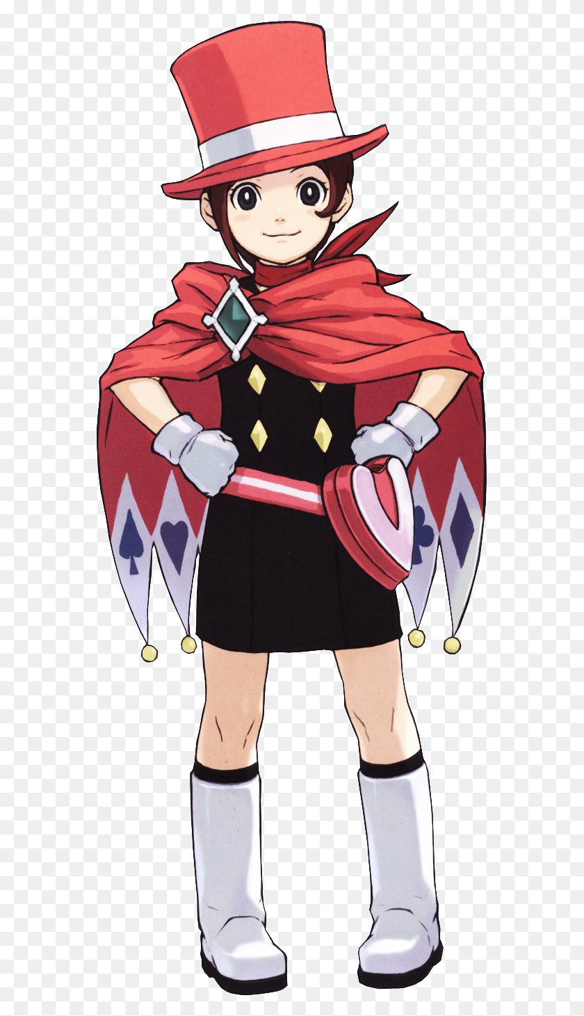 561x1401 Apollo Justice Trucy Wright Phoenix Wright Trucy, Clothing, Apparel, Person HD PNG Download