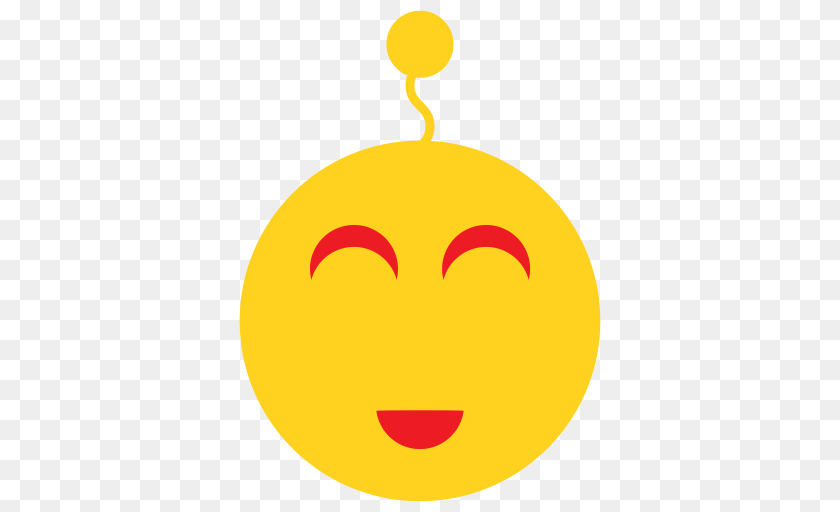 512x512 App Cartoon Emotion Gestures Joy Smile Surprised Icon App Icon, Gold, Astronomy, Moon, Nature Transparent PNG