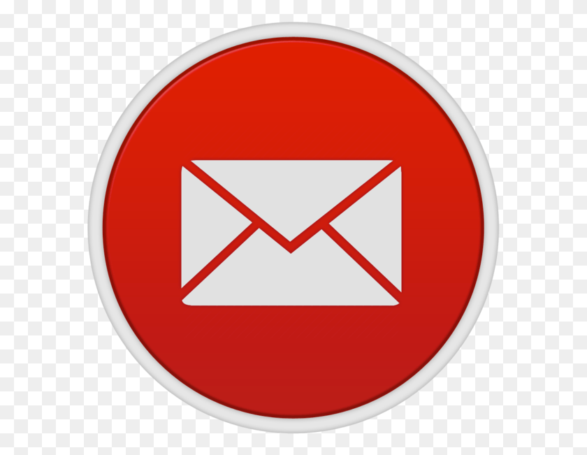 591x591 App For Gmail 4 Icon, Envelope, Mail, Airmail HD PNG Download