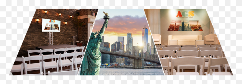 1197x360 App Growth Summit Nyc Skyline, Chair, Furniture, City HD PNG Download