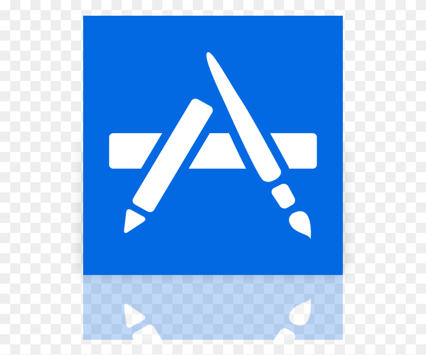 565x641 App Mirror Store Icon App Store Clip Art, Logo, Symbol, Trademark HD PNG Download