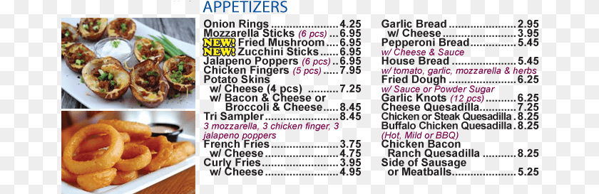 671x273 Appetizers Hors, Text, Menu Sticker PNG