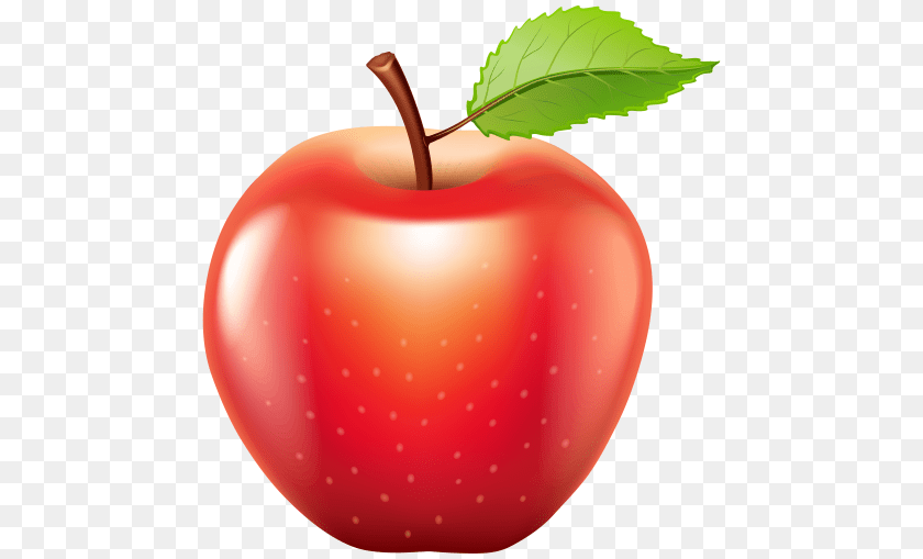 480x509 Apple, Food, Fruit, Plant, Produce Clipart PNG