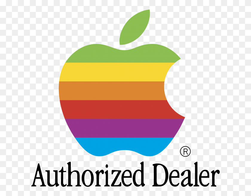 633x597 Descargar Png Apple 655 Logotipo De Distribuidor Autorizado Apple Signo, Símbolo, Marca Registrada, Globo Hd Png
