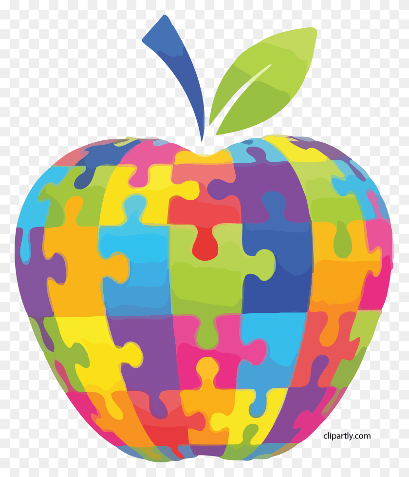 2134x2515 Apple Clip Art Puzzle Puzzle Puzzle Apple, Астрономия, Космическое Пространство, Космос Png Скачать