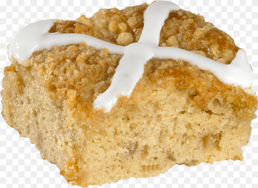 Apple Crumb Kuchen, Food, Bread, Dessert Sticker PNG