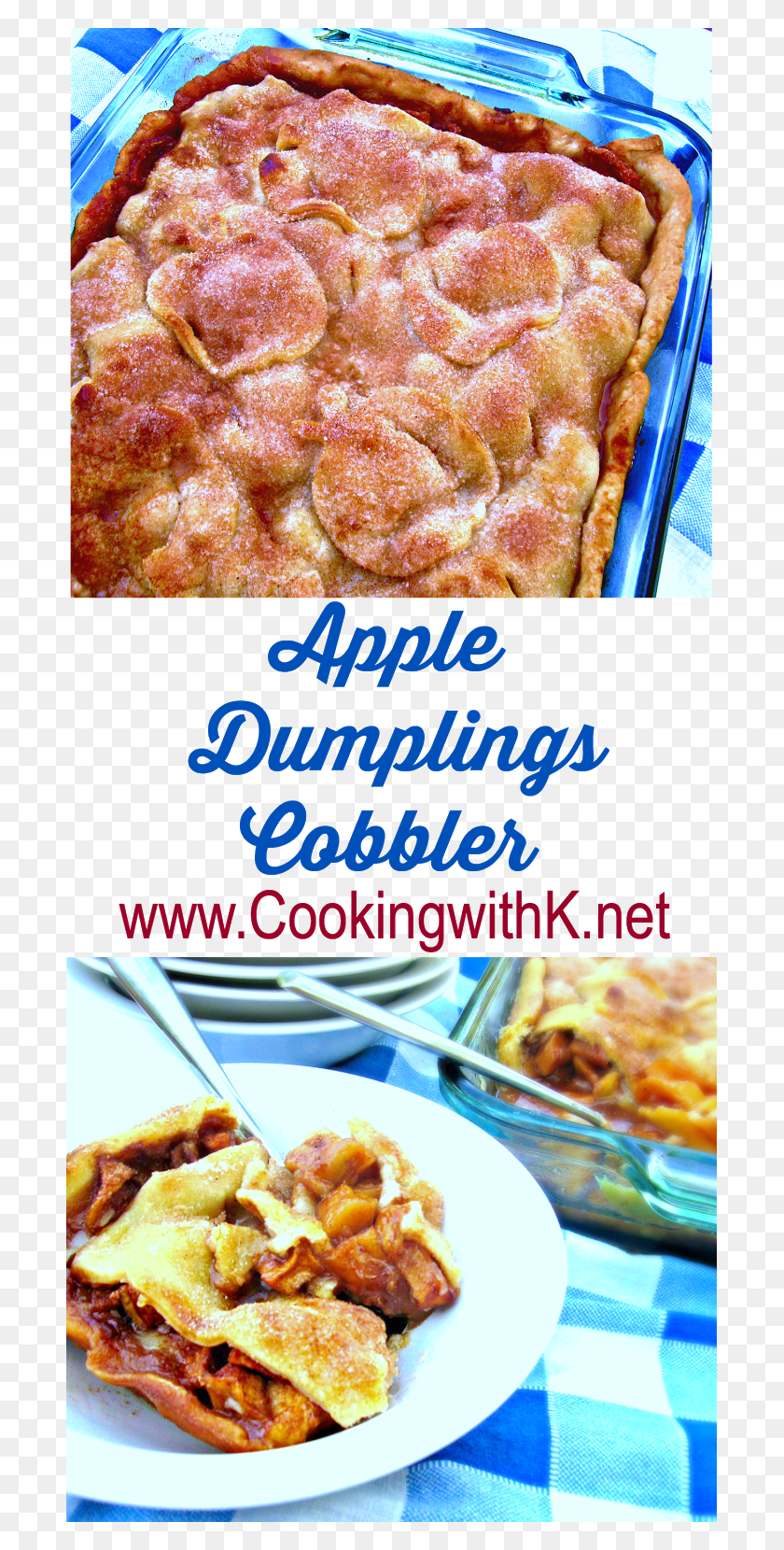 697x1600 Apple Dumplings Cobbler Could Become One Of Your Favorite Apple Cake, Food, Pizza, Plant HD PNG Download